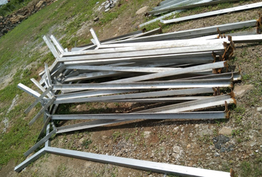 Angle Iron Fencing Pole